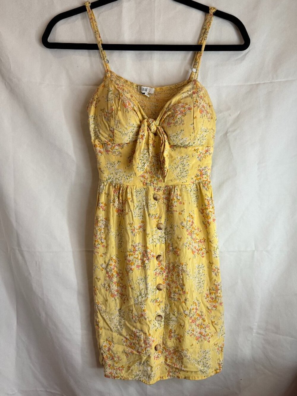 Yellow Floral Sundress